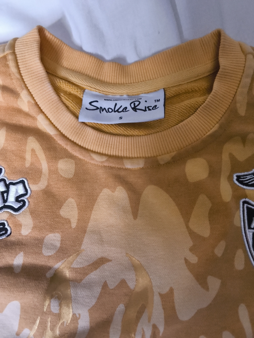 Yellow Rhinestone Graphic Tee - Picture 2 of 9